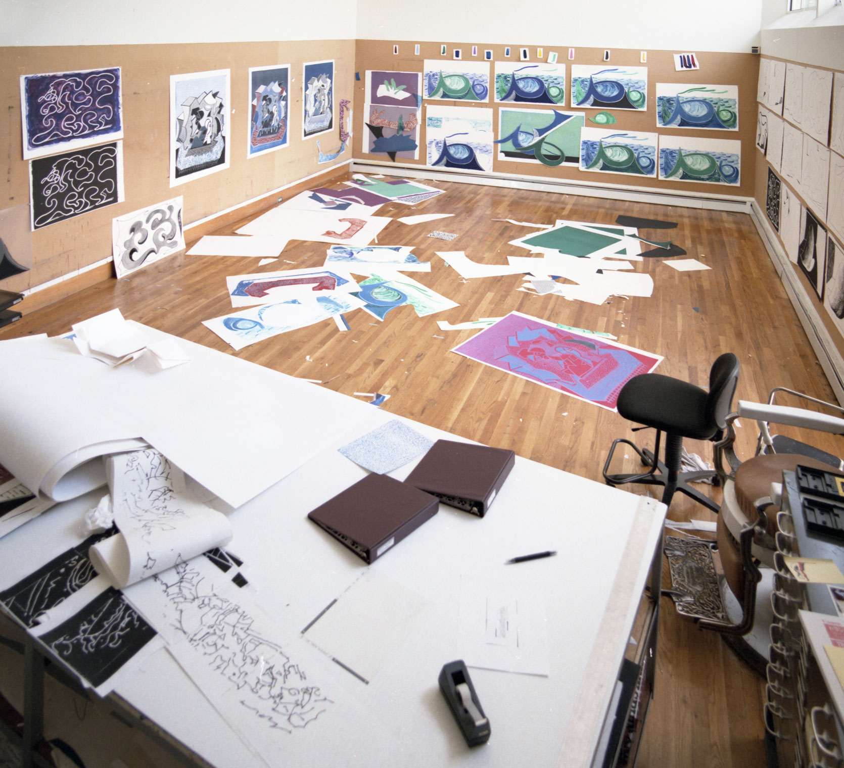 Tyler Graphics Style & Technique | Hockney | Kunstmuseum Luzern